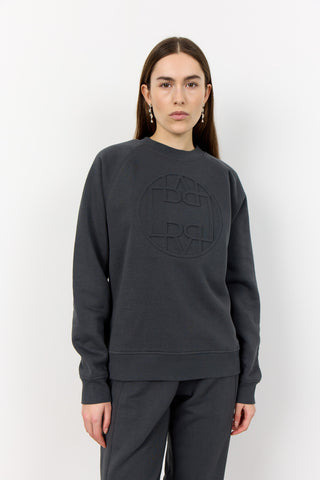 LR-NUKA 11 Sweatshirt Mørk grå