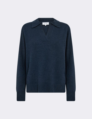 LR-ELOISE 5 Pullover Mørk blå