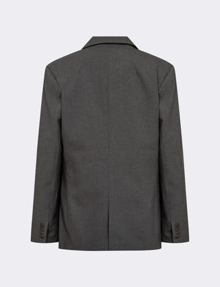 LR-PRESLEY 1 Blazer Mørk grå