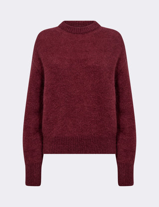 LR-NOREEN 1 Pullover Bordeaux