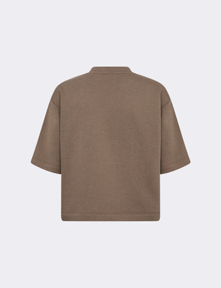 LR-NUKA 28 T-shirt Mørk brun