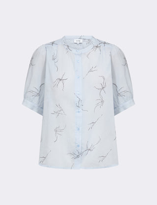 LR-PORTIA 1 Skjorte Lyseblå