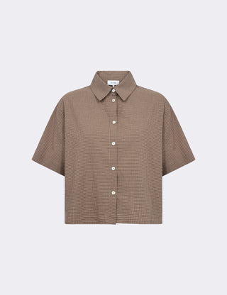 LR-RONIA 1 Skjorte Brun