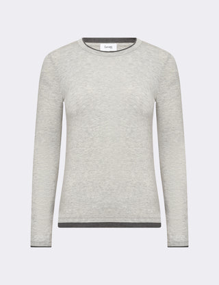 LR-JOSEPHINE 5 T-shirt Lys grå