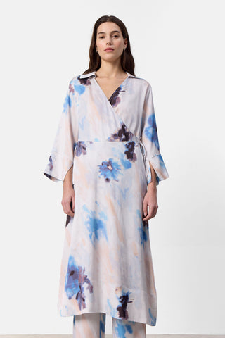 LR-HELGA 3 Kjole Blå