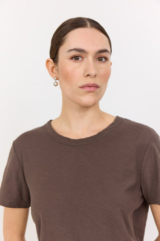 LR-ANY 1 T-shirt Mørk brun