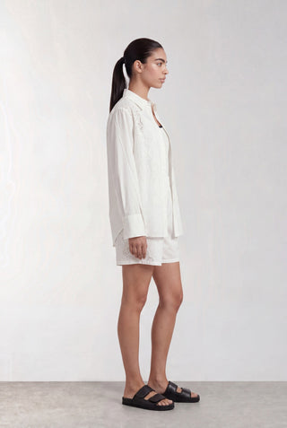 LR-ROSE 2 Skjorte Off white