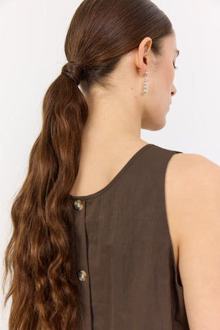 LR-LEA 1 Top Mørk brun