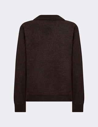 LR-ISMAILA 9 Pullover Mørk brun