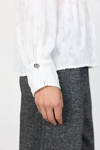 LR-OVETTE 1 Bluse Off white