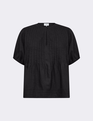 LR-NAJA 54 Bluse Sort