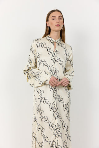 LR-KENNEDY 1 Kjole Creme