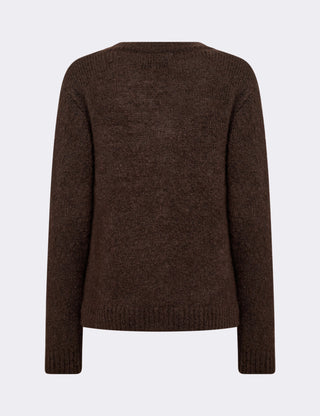 LR-NOREEN 3 Pullover Mørk brun