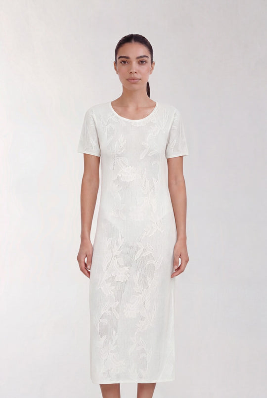 LR-RUBIE 3 Kjole Off white