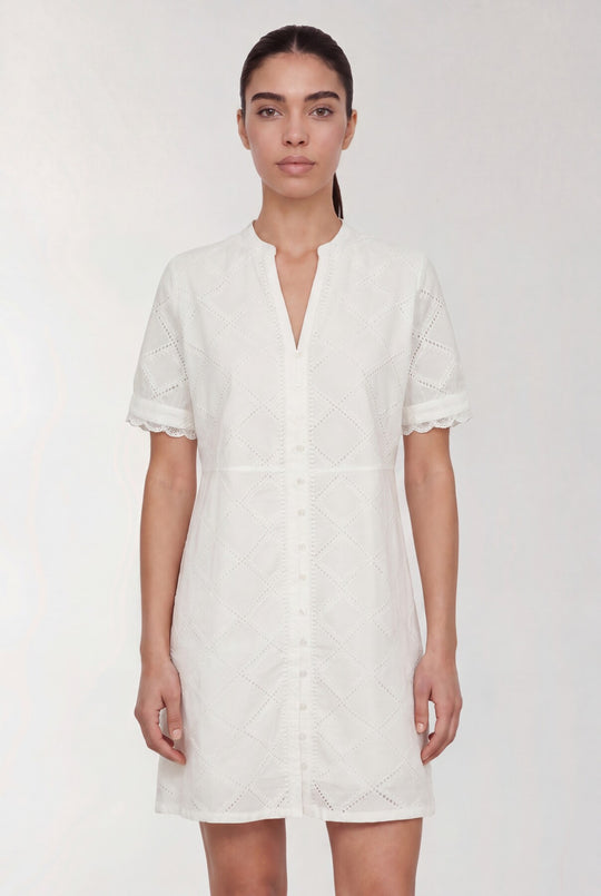 LR-ROW 1 Kjole Off white