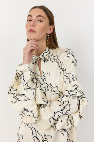 LR-KENNEDY 1 Kjole Creme