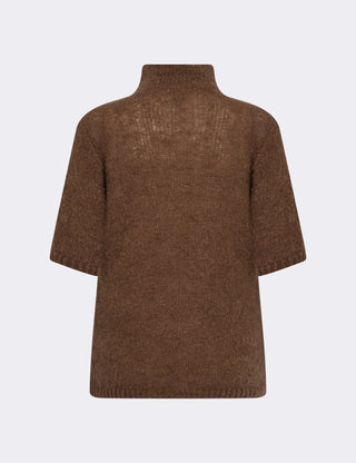 LR-NOREEN 6 Pullover Brun