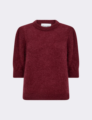 LR-NOREEN 2 Bluse Bordeaux