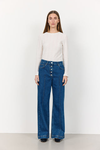 LR-KALLE 1 Bluse Off white