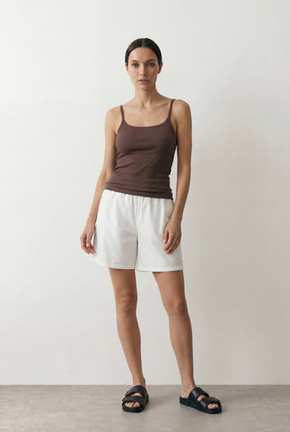 LR-ROSE 3 Shorts Off white