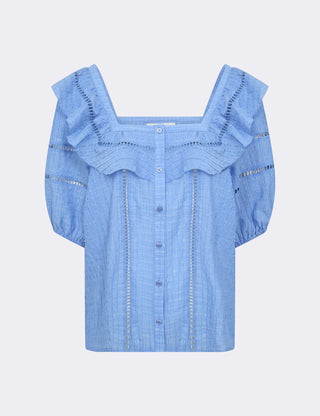 LR-LESLIE 2 Bluse Blå
