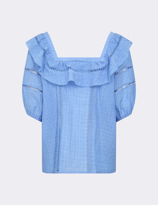 LR-LESLIE 2 Bluse Blå