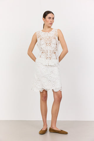 LR-LIVIA 3 Top Off white