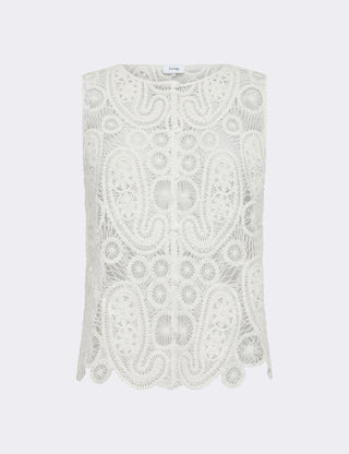 LR-LIVIA 3 Top Off white