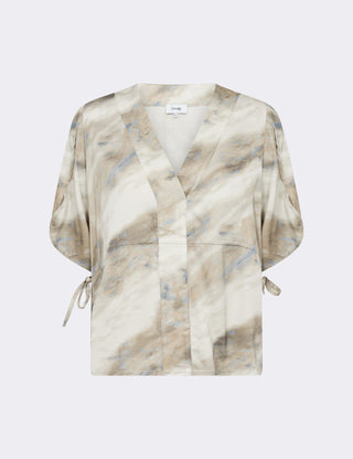 LR-LUISA 1 Bluse Lys sand