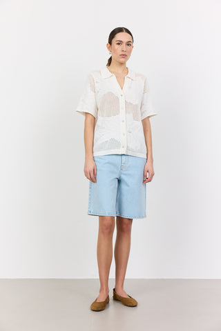 LR-LIAN 1 Skjorte Off white