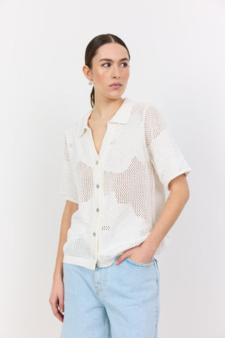 LR-LIAN 1 Skjorte Off white