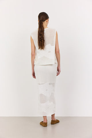 LR-LIAN 3 Bluse Off white