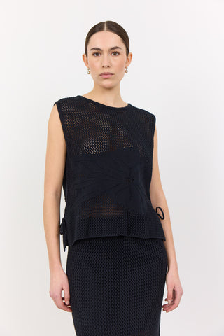 LR-LIAN 3 Bluse Sort