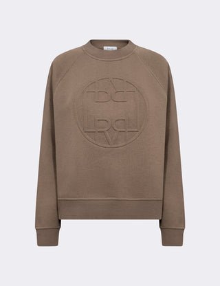 LR-NUKA 11 Sweatshirt Mørk brun