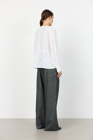 LR-OVETTE 1 Bluse Off white