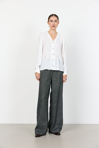 LR-OVETTE 1 Bluse Off white