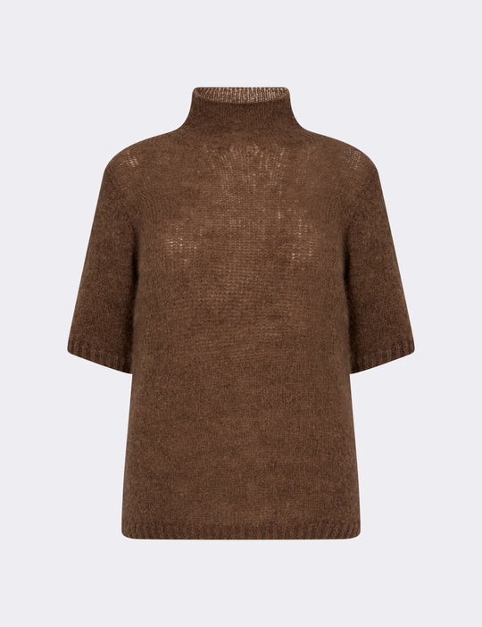 LR-NOREEN 6 Pullover Brun