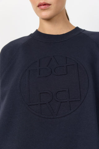 LR-NUKA 11 Sweatshirt Mørk blå