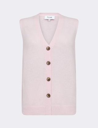 LR-ELOISE 10 Vest Lyserød