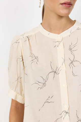 LR-PORTIA 1 Skjorte Lys grå