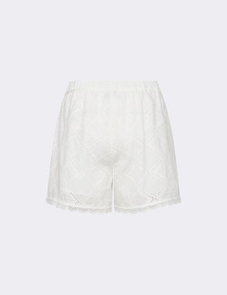 LR-ROW 3 Shorts Off white