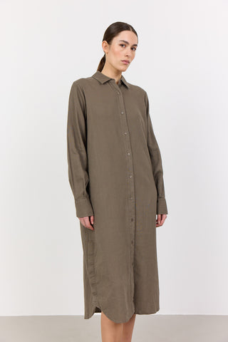 LR-NAJA 35 Skjorte Brun