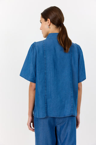 LR-HENRI 6 Skjorte Lyseblå