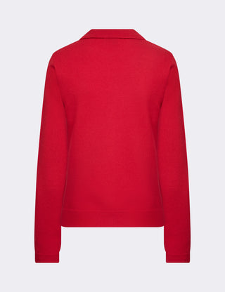 LR-ISMAILA 6 Cardigan Rød