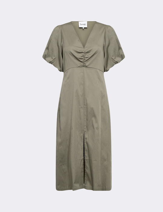 LR - ISLA SOLID 121 Kjole Brun