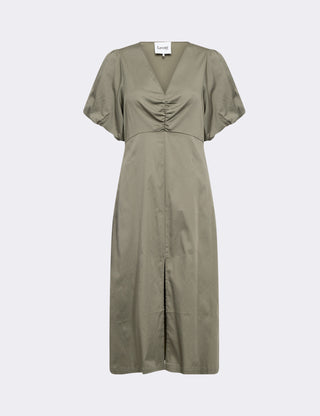 LR - ISLA SOLID 121 Kjole Brun