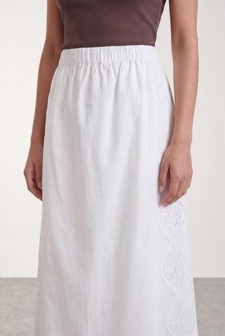 LR-ROSE 4 Nederdel Off white