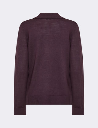 LR-ISMAILA 9 Pullover Bordeaux