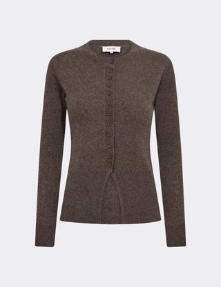 LR-ELOISE 21 Cardigan Mørk brun