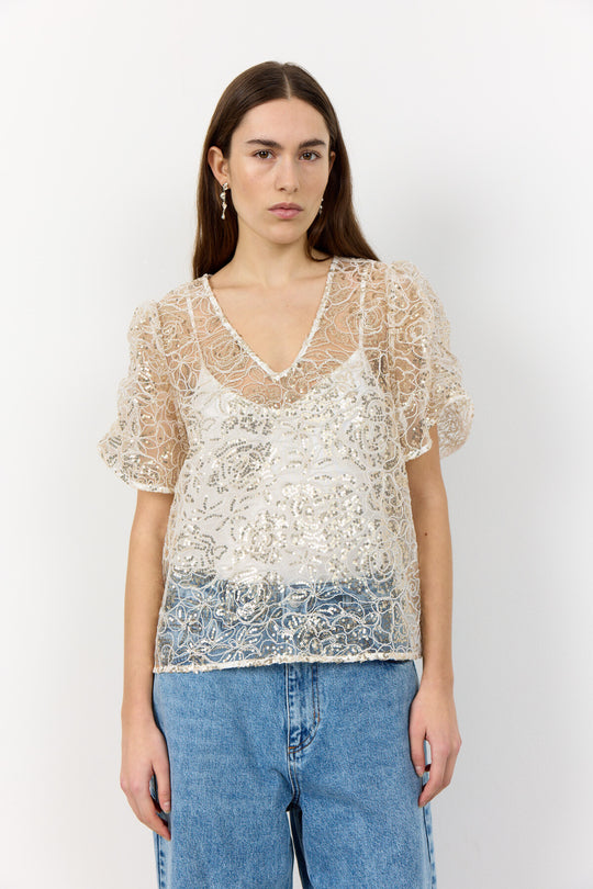 LR-KAROLINA 2 Bluse Off white